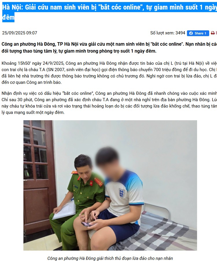 Thực trạng học sinh bị bắt cóc, lừa đảo