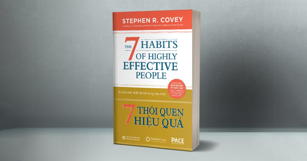Sách "7 Thói quen của người thành đạt" (Stephen R. Covey).